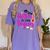 Class Of 2022 Four Degrees Hotter Graduation Day Master Grad Women's Comfort Colors T-Shirt Violet