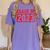 Class Of 2023 Future Graduation Tee Women's Comfort Colors T-Shirt Violet
