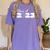 Class Of 2023 Seniors 23 Senior Graduation Idea Flower Women's Comfort Colors T-Shirt Violet