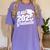 Class Of 2025 Graduate 2025 Graduation Women's Comfort Colors T-Shirt Violet