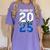 Class Of 2025 Senior Graduation 2025 Blue Women's Comfort Colors T-Shirt Violet