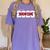 Class Of 2025 Senior Graduation 2025 And Red Women's Comfort Colors T-Shirt Violet