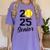 Class Of 2025 Softball Senior Graduation Graduate Women Women's Comfort Colors T-Shirt Violet