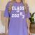 Class Of 2026 Graduation So Done Grade Middle High School Premium Tri-Blend Women's Comfort Colors T-Shirt Violet