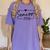 Class Of 2026 Senior 2026 Back To School Graduation 2026 Women's Comfort Colors T-Shirt Violet