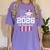 Class Of 2026 Senior Graduation American Flag Senior 2026 Women's Comfort Colors T-Shirt Violet