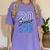 Class Of 2026 Senior Graduation High School And College Grad Women's Comfort Colors T-Shirt Violet
