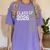 Class Of 2026 Senior 2026 Graduation 2026 Student Kids Women's Comfort Colors T-Shirt Violet