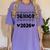 Class Of 2026 Senior Graduation Year Women's Comfort Colors T-Shirt Violet