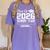 Class Of 2026 Senior Year Loading Countdown Graduation Women's Comfort Colors T-Shirt Violet