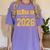 Class Of 2026 Shirt Graduation Women's Comfort Colors T-Shirt Violet