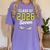 Class Of 2026 Six Seven Senior Yellow Graduation 6 7 Women's Comfort Colors T-Shirt Violet