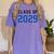 Class Of 2029 Graduation T-Shirts Women's Comfort Colors T-Shirt Violet