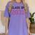 Class Of 2031 Graduation T-Shirt Women's Comfort Colors T-Shirt Violet