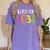 Class Of 2031 Kindergarten Graduation Back To School T-Shirt Women's Comfort Colors T-Shirt Violet