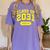 Class Of 2031 Shirts For Kindergarten Photo To Graduation Women's Comfort Colors T-Shirt Violet