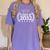 Class Of 2032 Grow With Me Shirt Graduation Kindergarten Women's Comfort Colors T-Shirt Violet