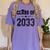 Class Of 2033 Shirt Graduation Women's Comfort Colors T-Shirt Violet