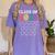 Class Of 2035 Graduation Check List Women's Comfort Colors T-Shirt Violet