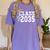Class Of 2035 Grow With Me Boy Girl First Day Of Graduation Women's Comfort Colors T-Shirt Violet