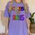 Class Of 2035 Grow With Me Kindergarten Graduation Women's Comfort Colors T-Shirt Violet