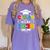 Class Of 2038 First Day Of School & Graduation 2038 Women's Comfort Colors T-Shirt Violet
