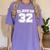 Class Of 32 2032 School Tee Shirt Graduation Class Party Women's Comfort Colors T-Shirt Violet
