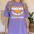College Degree 2022 Graduation Graduate Women's Comfort Colors T-Shirt Violet