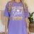 College Grad Class Of 2028 Senior Graduate Graduation 2028 Women's Comfort Colors T-Shirt Violet