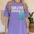 College Grad Class Of 2029 Graduation Women's Comfort Colors T-Shirt Violet