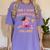 College Graduation 2018 Shirt Graduate For Her Women's Comfort Colors T-Shirt Violet