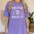 College Graduation Class Of 2018 TShirt Women's Comfort Colors T-Shirt Violet