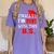 College Graduation T Shirt Senior Finally Done Women's Comfort Colors T-Shirt Violet