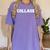 College Graduation Women's Comfort Colors T-Shirt Violet