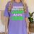 College High School Graduation Senior 2018 TShirt Women's Comfort Colors T-Shirt Violet