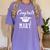 Congrats 2018 Mary College High School Graduation Women's Comfort Colors T-Shirt Violet