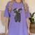Cool Graduation Dab Dabbing Senior 2019 Grad Women's Comfort Colors T-Shirt Violet