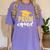 Cool Prom Squad 2025 Prom Graduation Party Matching 2025 Women's Comfort Colors T-Shirt Violet