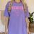 Coquette Senior 2026 Class Of 2026 Pink Bow Graduation 2026 Women's Comfort Colors T-Shirt Violet