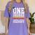 Criminal Justice Graduation Tshirt One Degree Hotter Women's Comfort Colors T-Shirt Violet