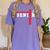 Cross Country Senior Night Senior 2025 Graduation Party 6 Women's Comfort Colors T-Shirt Violet