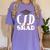 CSD Masters Graduation Men Women Son Daughter Women's Comfort Colors T-Shirt Violet
