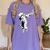 Dabbing Graduation Class Of 2025 Men Graduation Women's Comfort Colors T-Shirt Violet