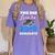 Dad Of a 2019 Graduate Shirt Proud Dad Graduation Grad Shirt Women's Comfort Colors T-Shirt Violet
