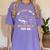 My Daddy Did It And He Did It For Me Graduation Graduate Dad Women's Comfort Colors T-Shirt Violet