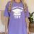 I Didn't Even Try 2018 Senior Graduation Shirt Women's Comfort Colors T-Shirt Violet