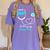 DNP Doctor Of Nursing Practice Nursing Graduation 2021 Women's Comfort Colors T-Shirt Violet