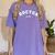 Doctor 2021 Est Medical Doctor Med School Graduation Women's Comfort Colors T-Shirt Violet