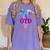 Doctor Of Occupational Therapy OTD Caduceus Graduation Women's Comfort Colors T-Shirt Violet
