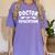 Doctorate Of Education Education Phd Gifts Graduation Gift Women's Comfort Colors T-Shirt Violet